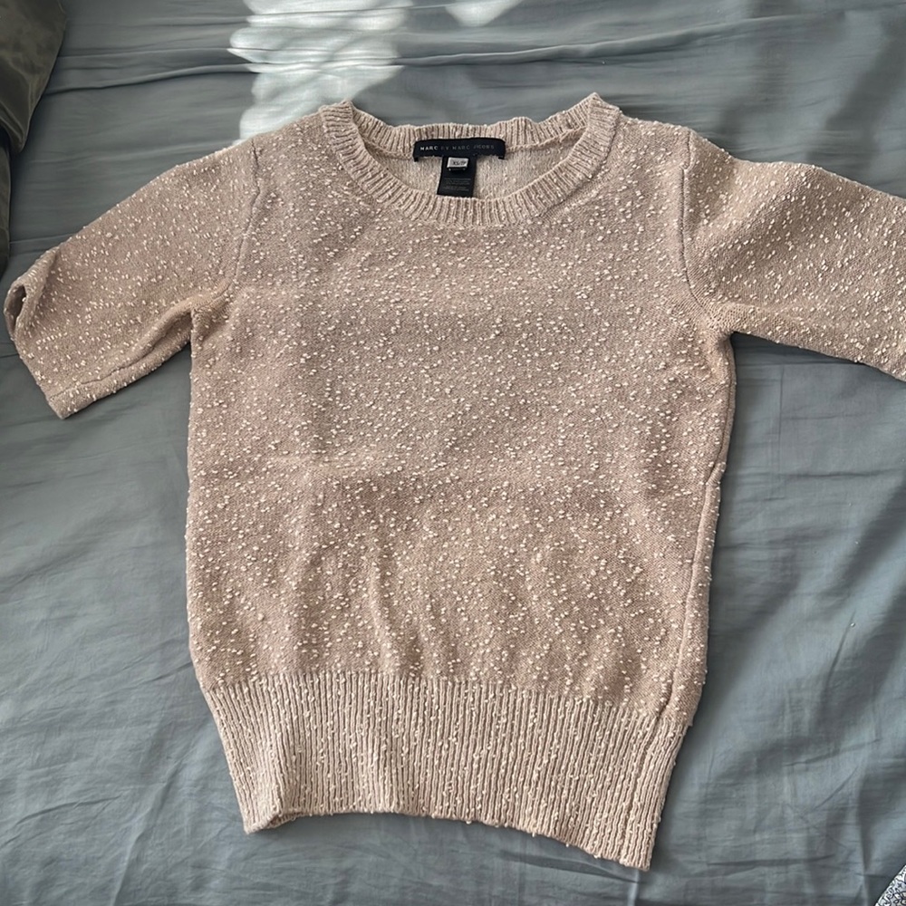 Marc Jacobs Short Sleeve Sweater
